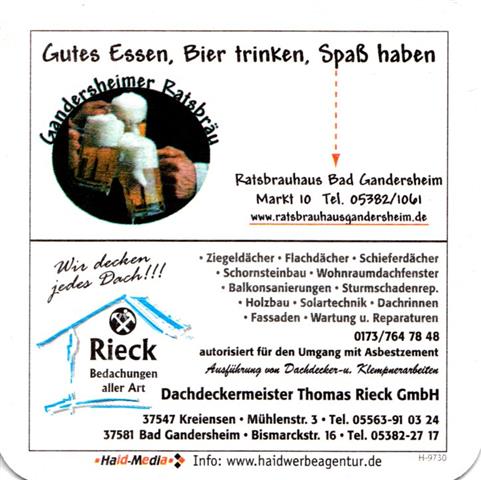 bad gandersheim nom-ni rats quad 1a (185-gutes essen) 